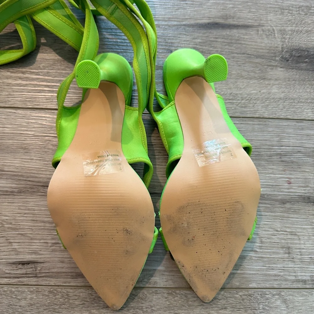 Ego wrap heeled sandals size 9 - Picture 5 of 5